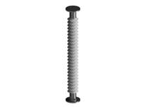 A close-up of a metal rod Description automatically generated